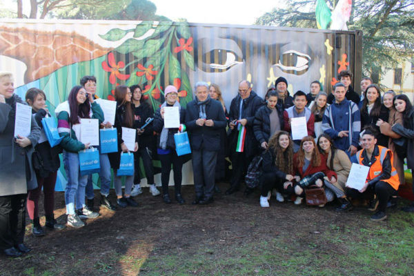 inaugurazione murales senegal ospedale careggi